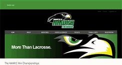 Desktop Screenshot of annapolishawks.com