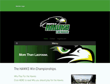 Tablet Screenshot of annapolishawks.com